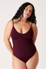 [Jasmine is 5'4.5 and wears size XL]#color_dark-cherry