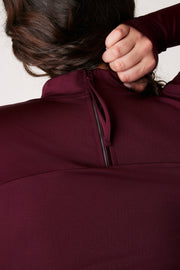 [Isabella is 5'10 and wears size XL]#color_dark-cherry