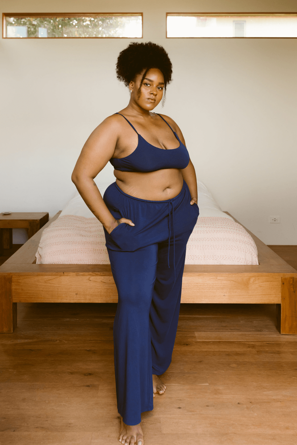 The Cool-Comf Lounge Chill Pant - Soft Navy