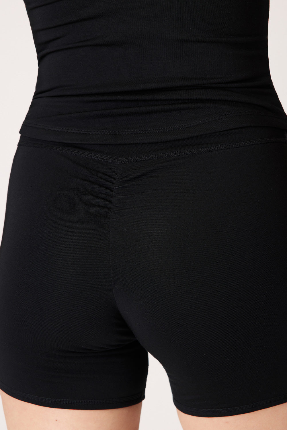 The Cool-Comf Scrunch Boxer Shorts - Matte Black
