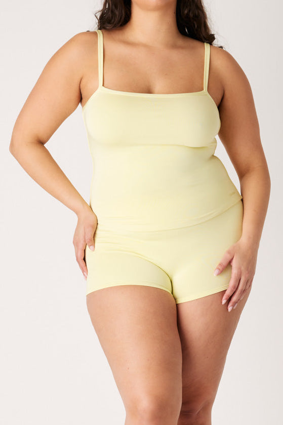 The Cool-Comf Cami Tank - Butter Yellow