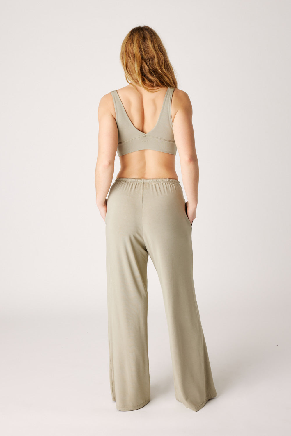 The Cool-Comf Lounge Chill Pant - Olive Taupe