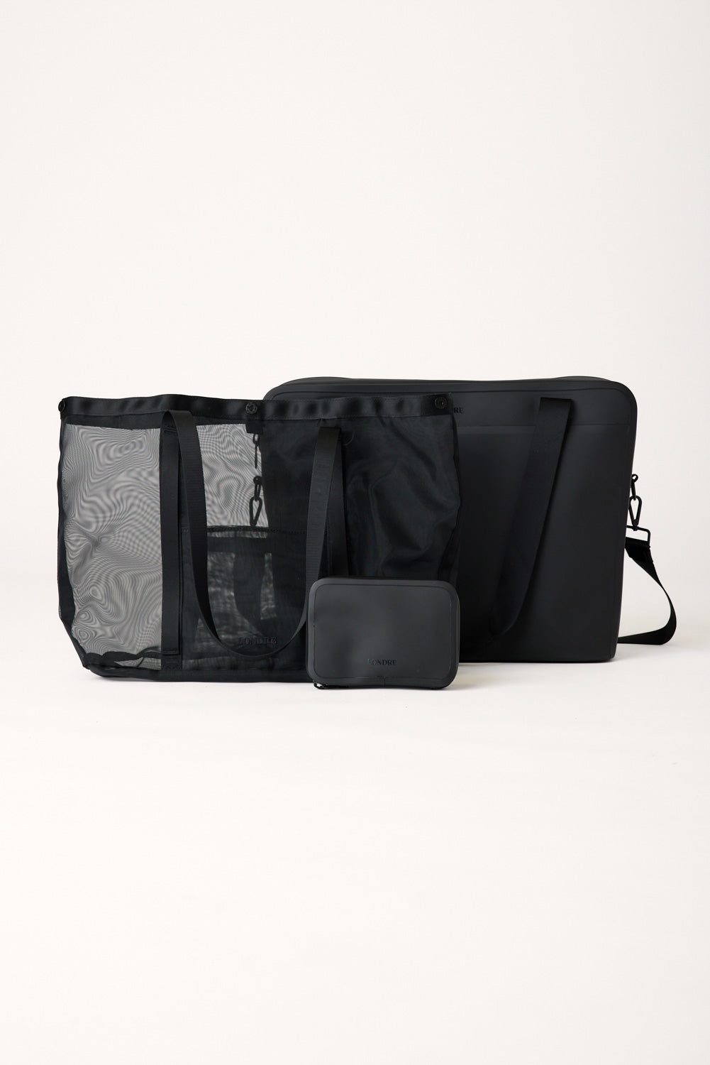 The Covae Waterproof Tote - Matte Black