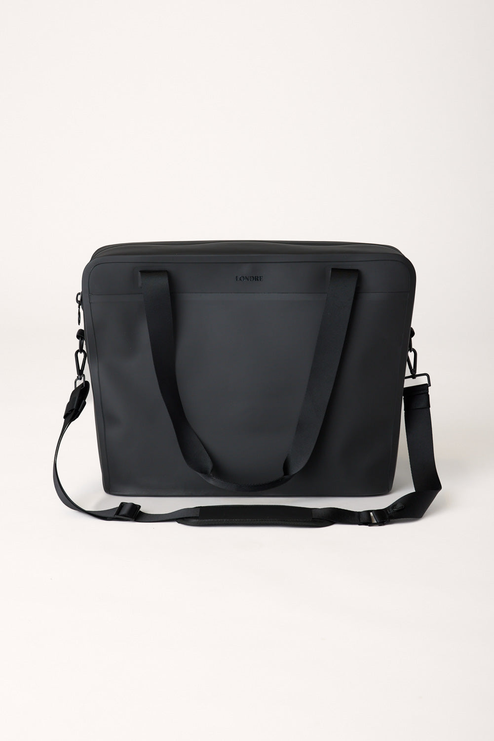 The Covae Waterproof Tote - Matte Black