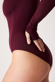 [Aqua is 5'7.5 and wears size M]#color_dark-cherry