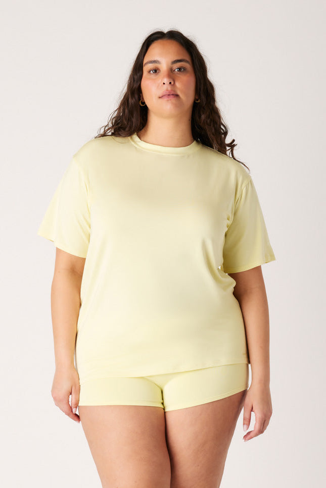 The Cool-Comf Lounge T-Shirt - Butter Yellow