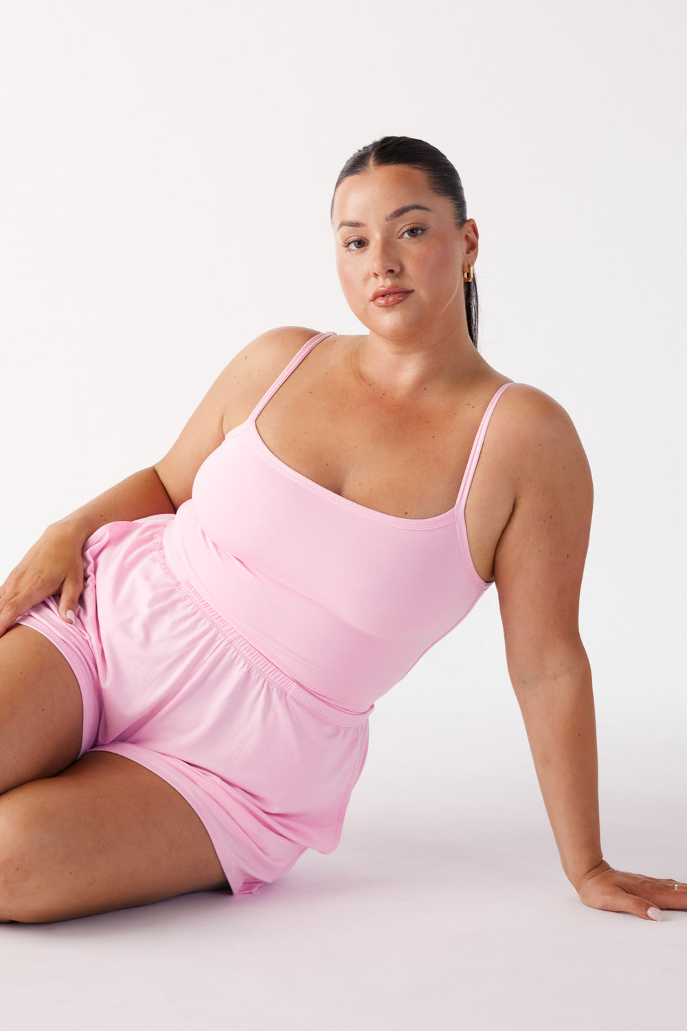 The Cool-Comf Cami Tank - Peony Pink