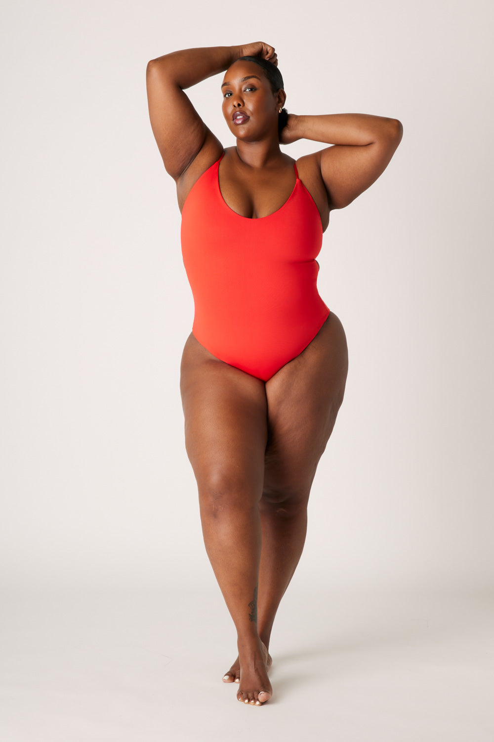 The Corset One Piece - Fiesta Red