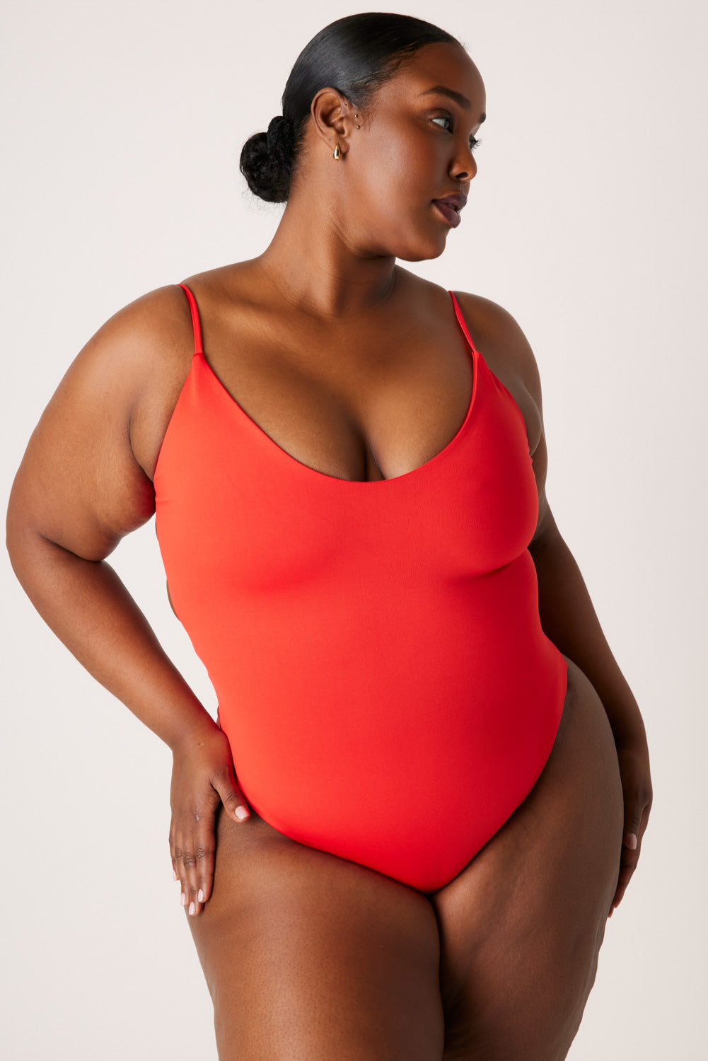 The Corset One Piece - Fiesta Red