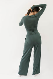 The Cool-Comf Lounge Chill Pant - Deep Lagoon