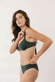 The Sweetheart Underwire Top - Deep Lagoon