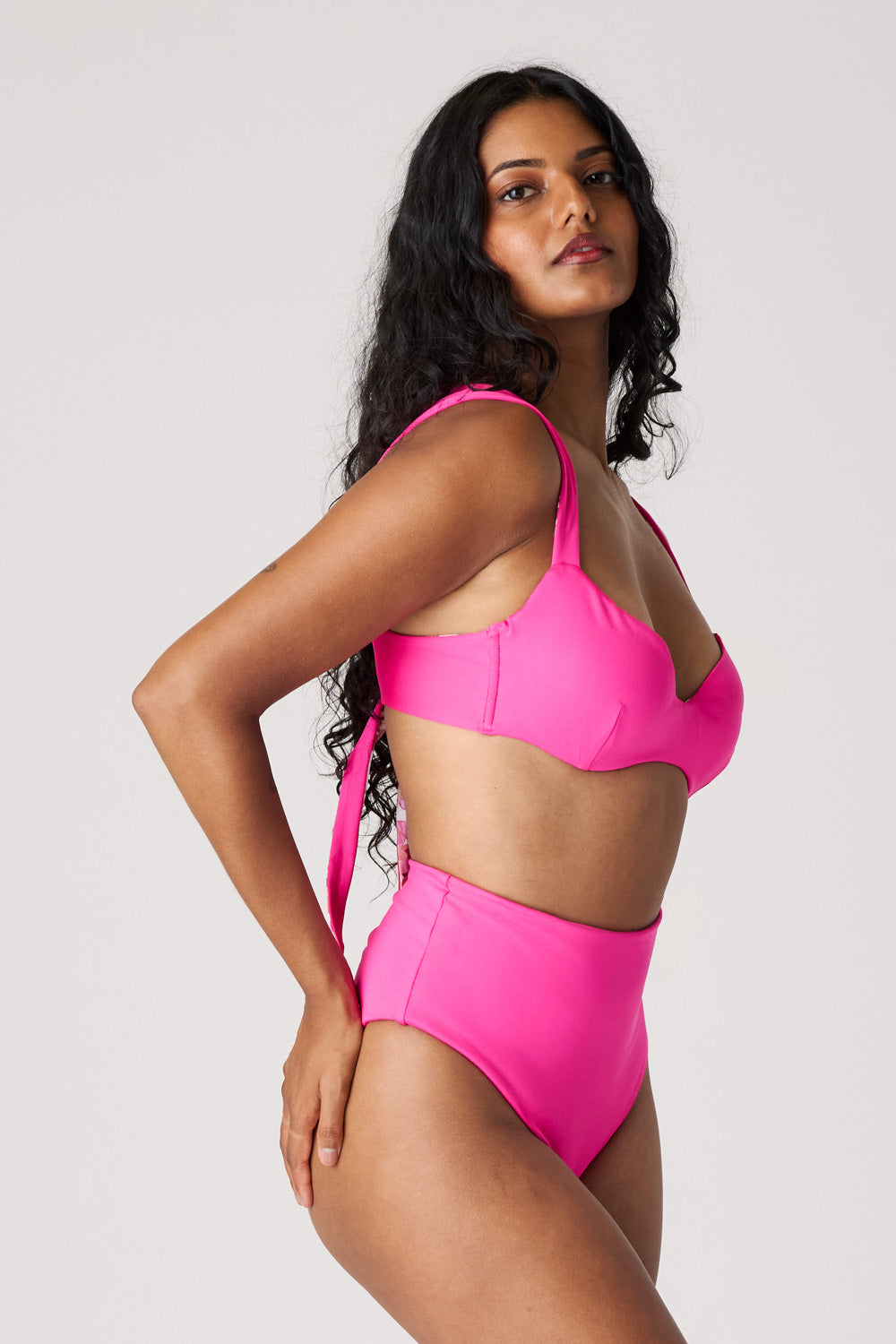 The Sweetheart Underwire Top - Magenta