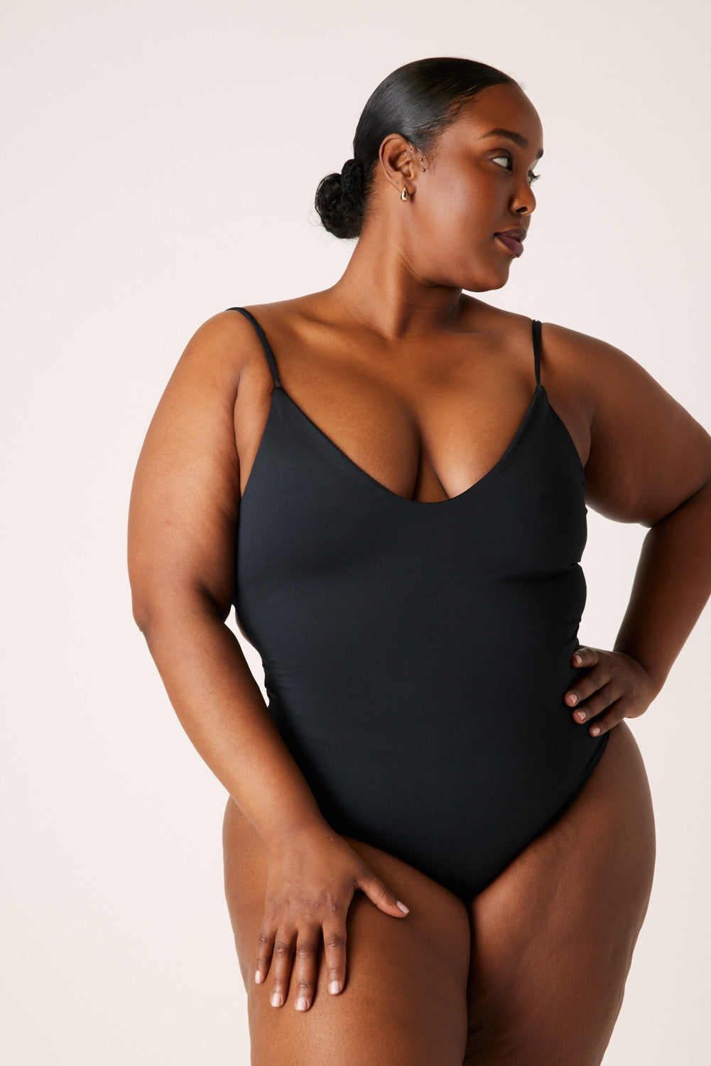 The Corset One Piece - Matte Black