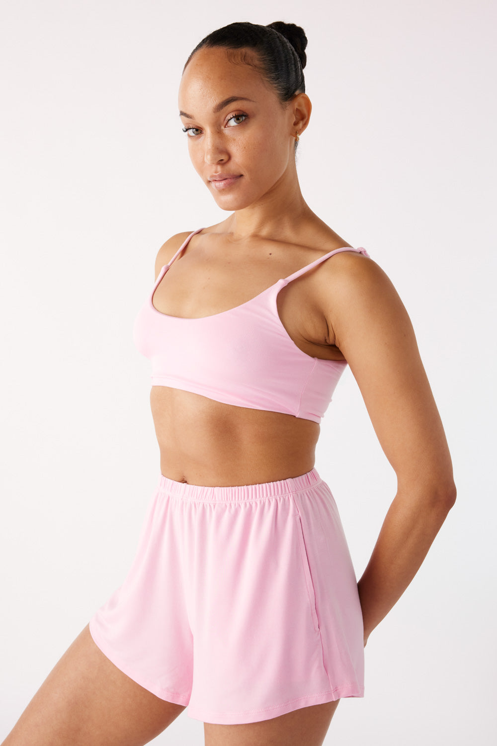 The Cool-Comf Lounge Bralette - Peony Pink
