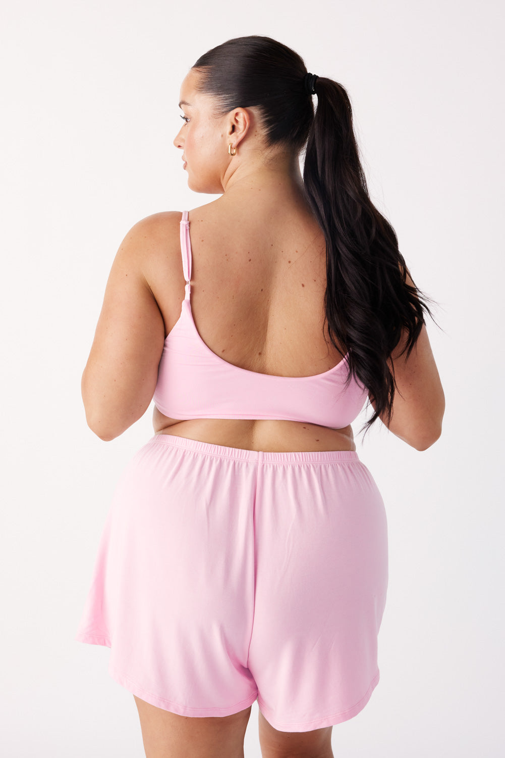 The Cool-Comf Lounge Bralette - Peony Pink
