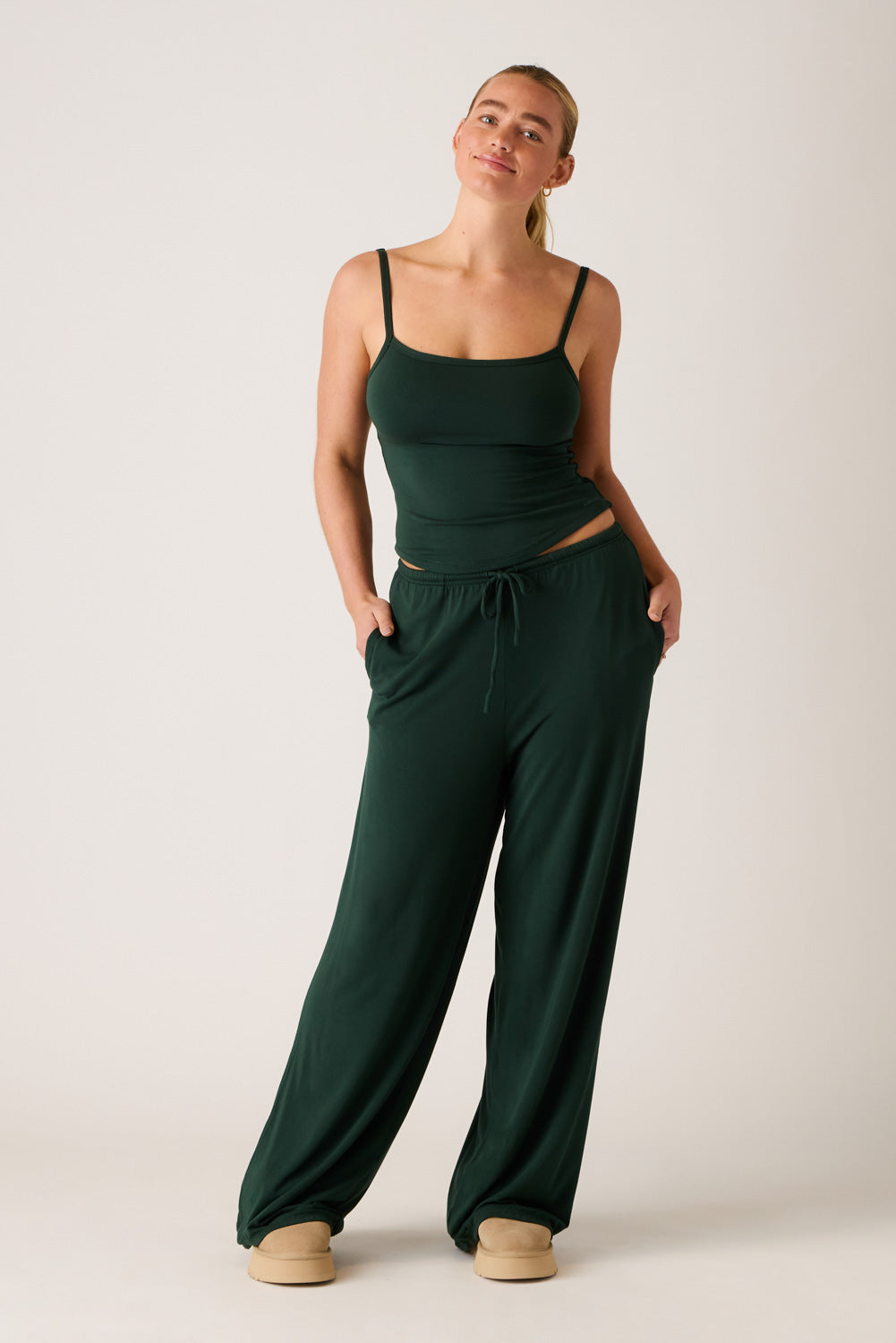 The Cool-Comf Lounge Chill Pant - Evergreen