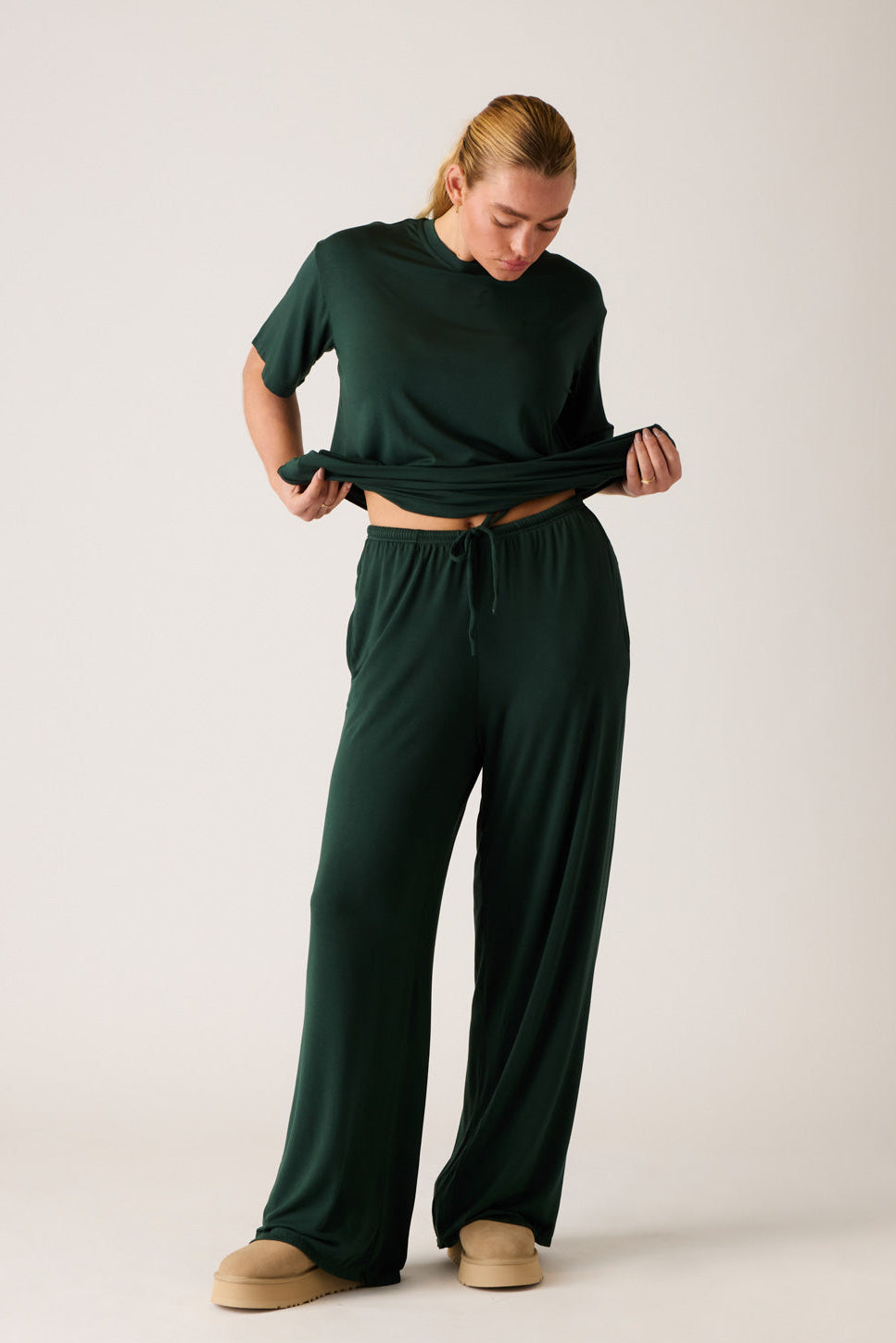 The Cool-Comf Lounge Chill Pant - Evergreen