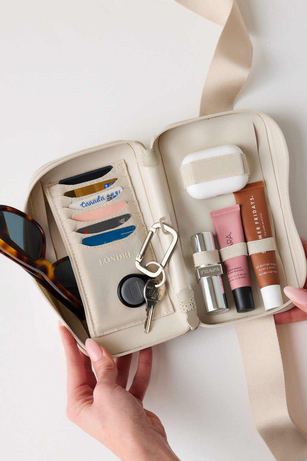 The Orea Waterproof Belt Bag - Moonstone