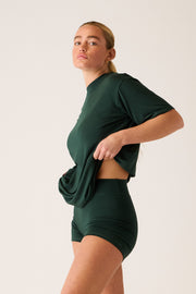 [Aqua is 5'7.5 and wears size M]#color_evergreen