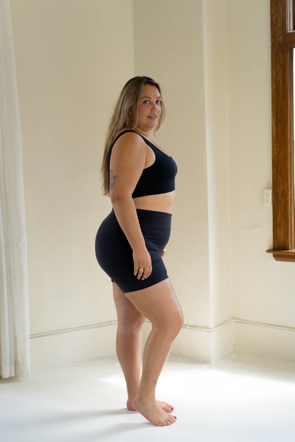 The Everyday Sports Bra - Matte Black