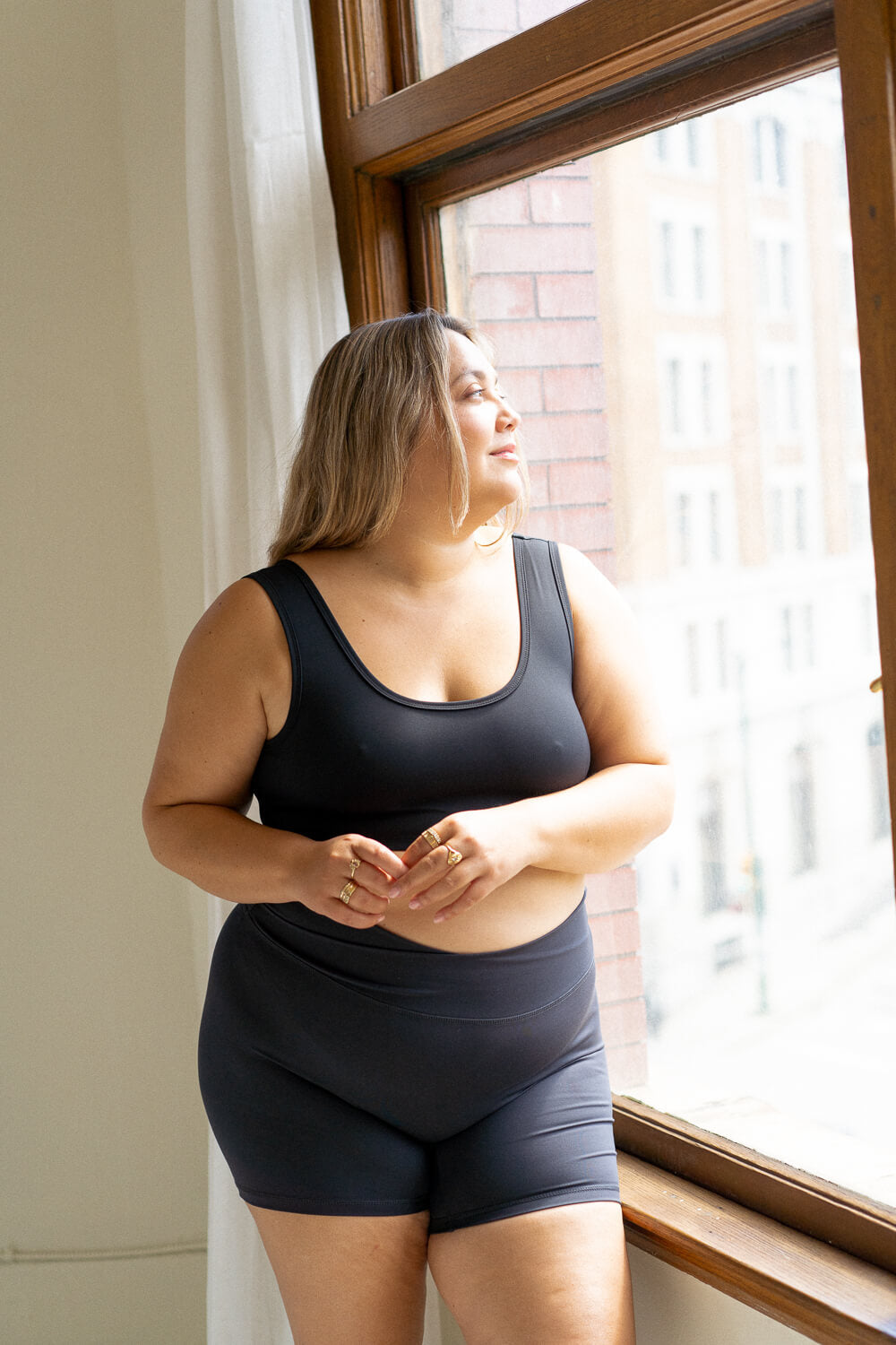 The Everyday Sports Bra - Matte Black