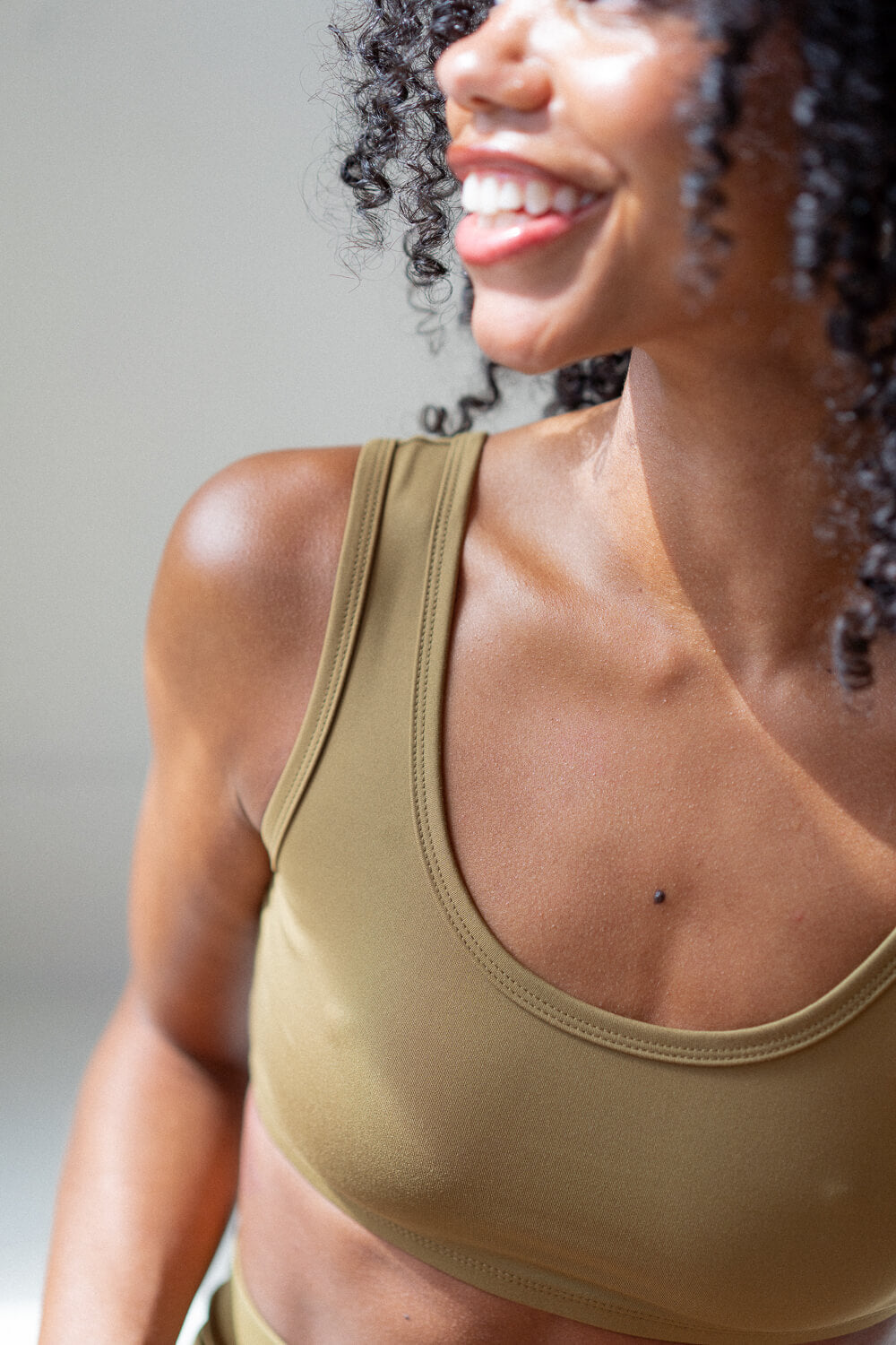 The Everyday Sports Bra - Olive Green